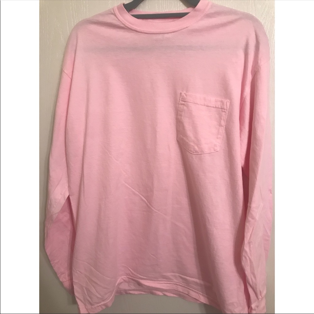 Long sleeve pocket T-shirt